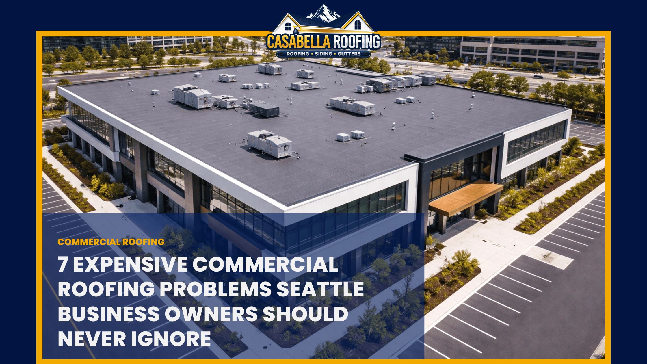 Commercial Roofing in Seattle WA