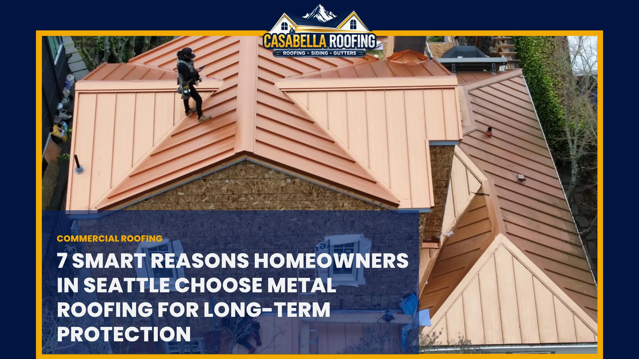 metal roofing in Seattle WA