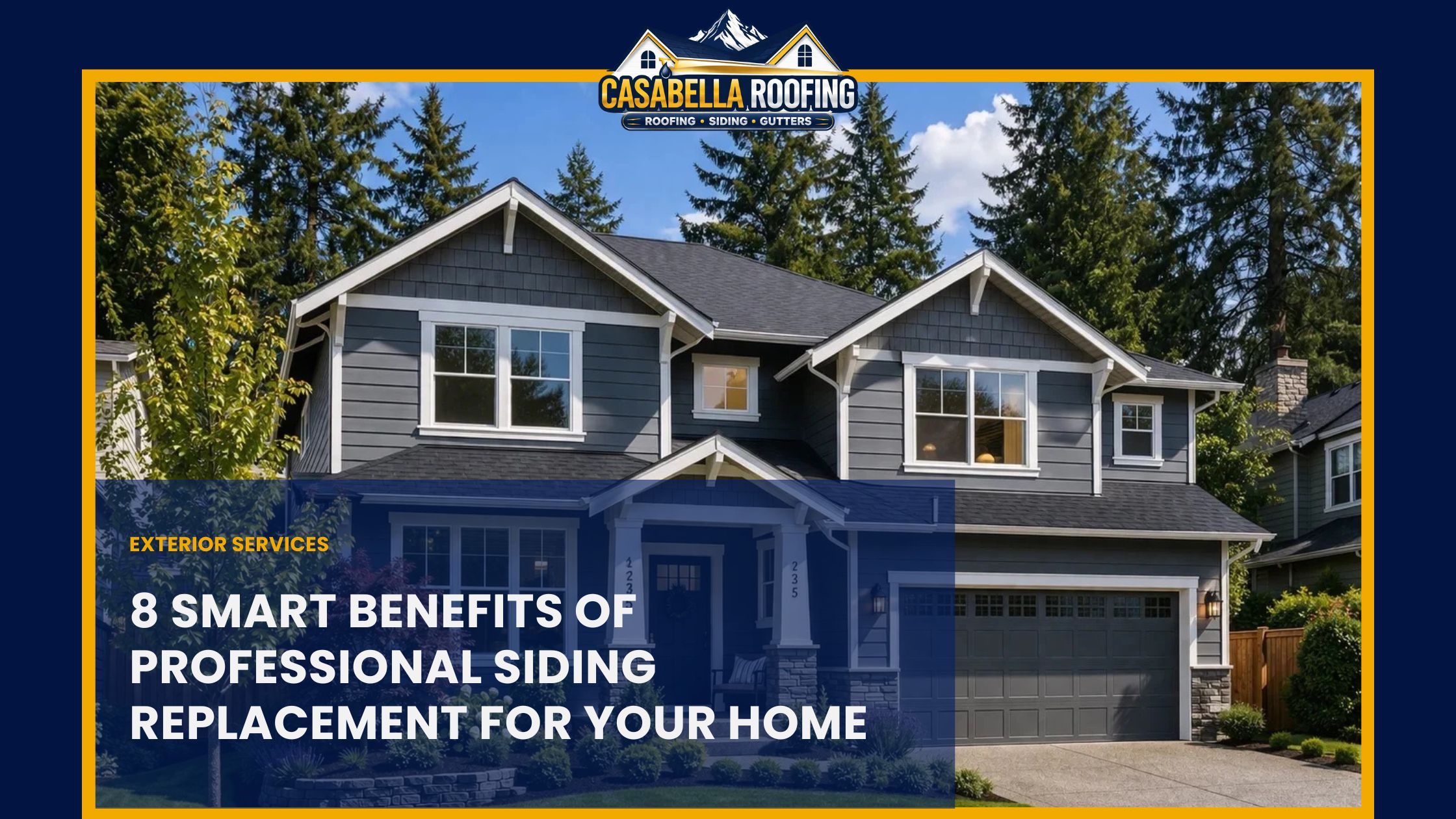 siding replacement benefits