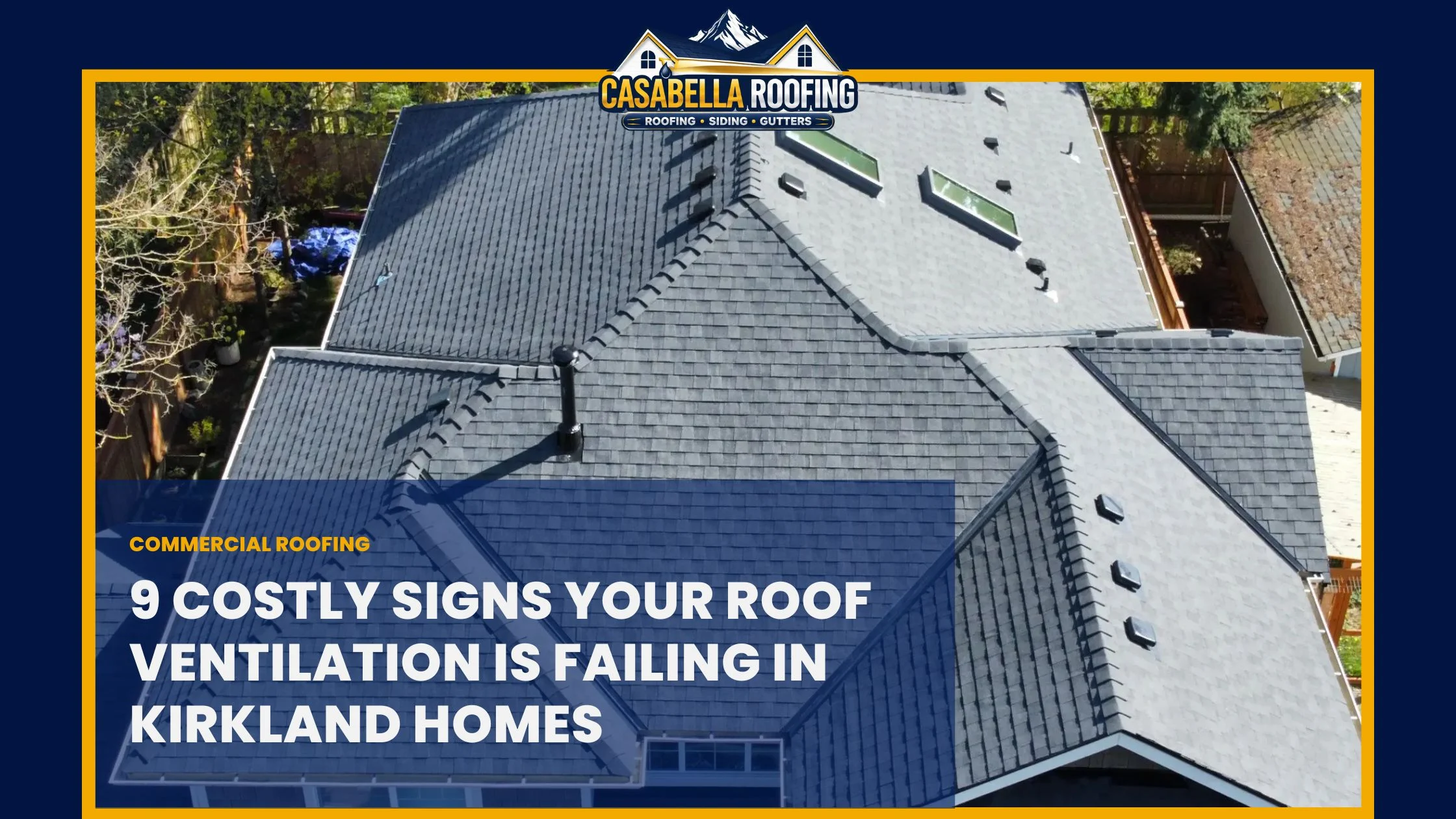 roof ventilation in Kirkland WA