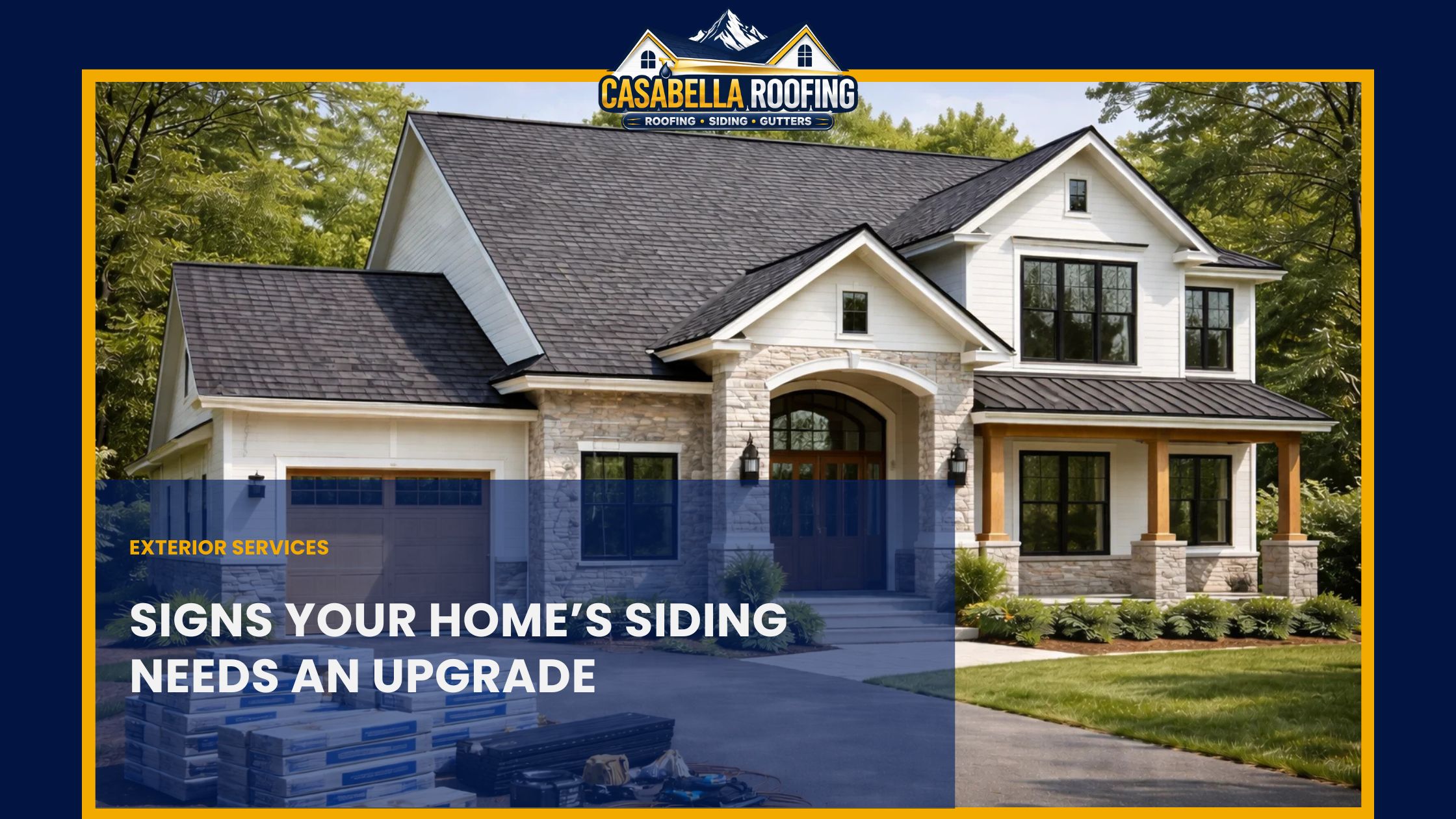 siding upgrade