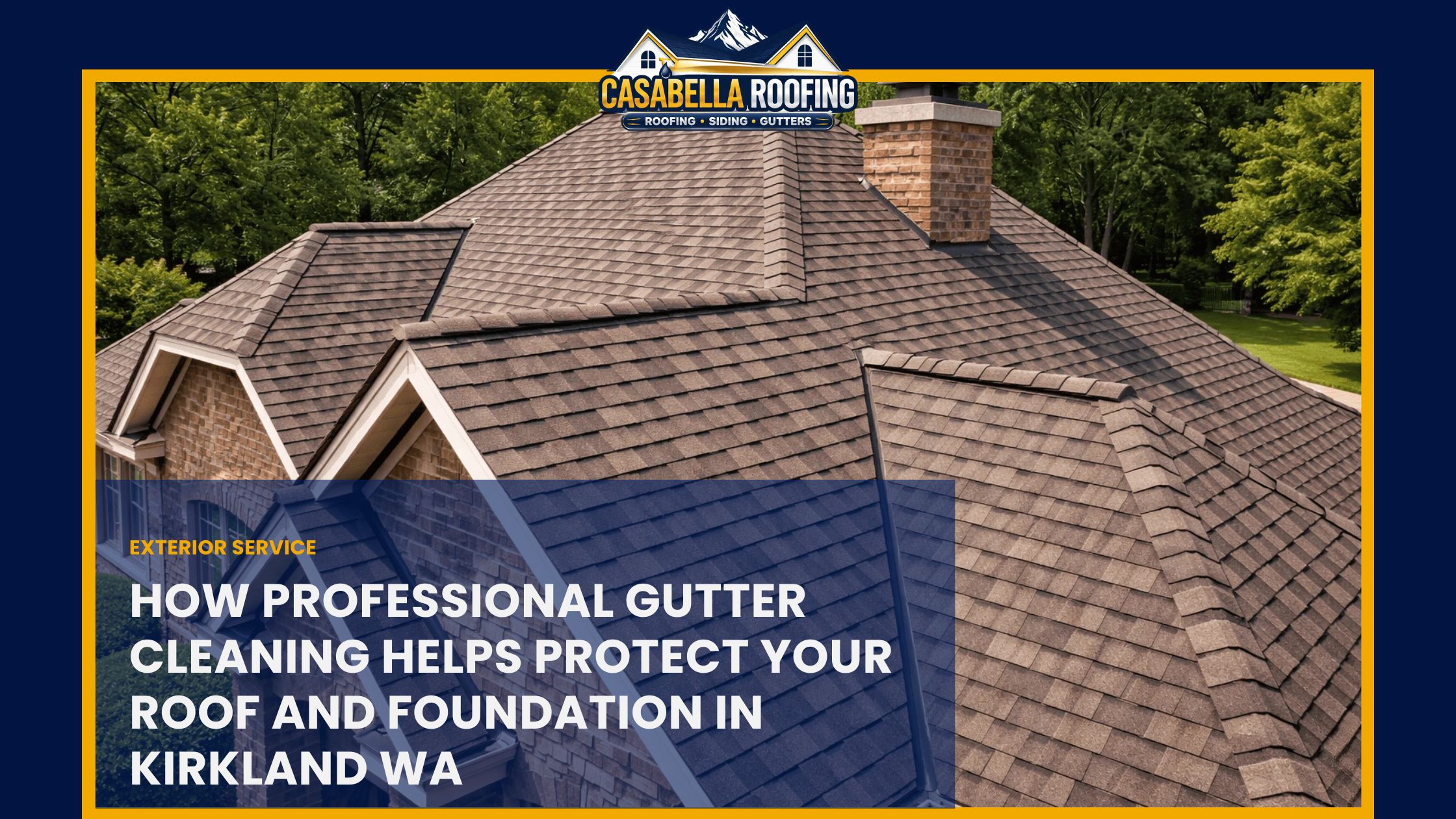Gutter Cleaning Kirkland WA