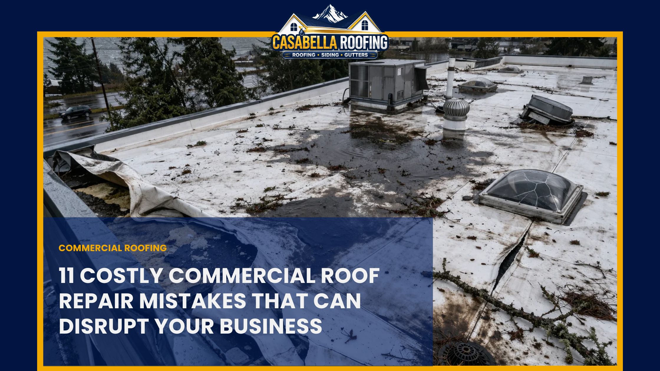 Commercial Roofing Repair