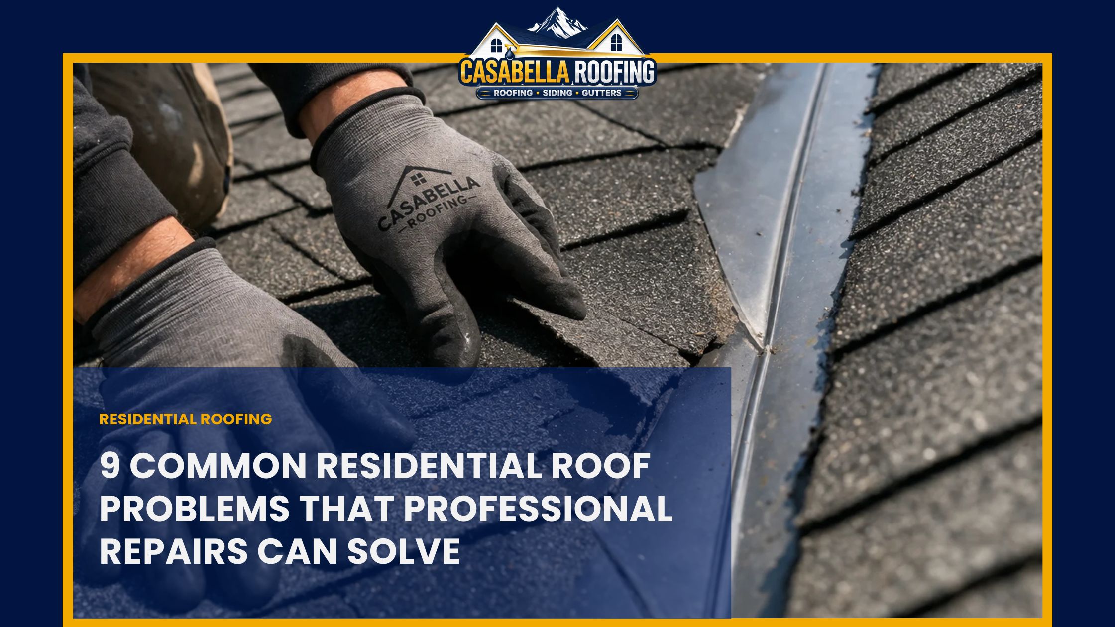 Residential Roof Problems